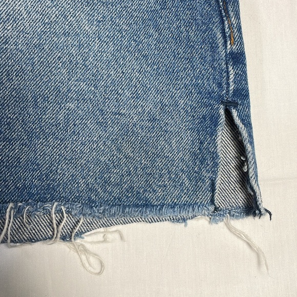 Abercrombie and Fitch Annie High Rise Short Shorts Size 27 / 4 Cut Off Denim - Picture 5 of 7